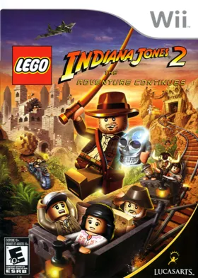 LEGO Indiana Jones 2 The Adventure Continues box cover front